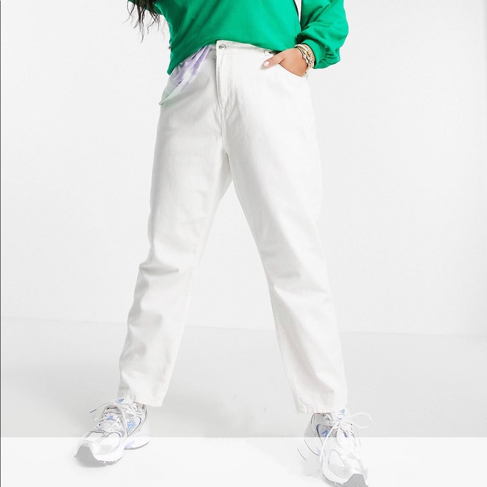 ASOS Jeans White 20 NWT by Noisy May Curve New With Tag White Jeans Denim